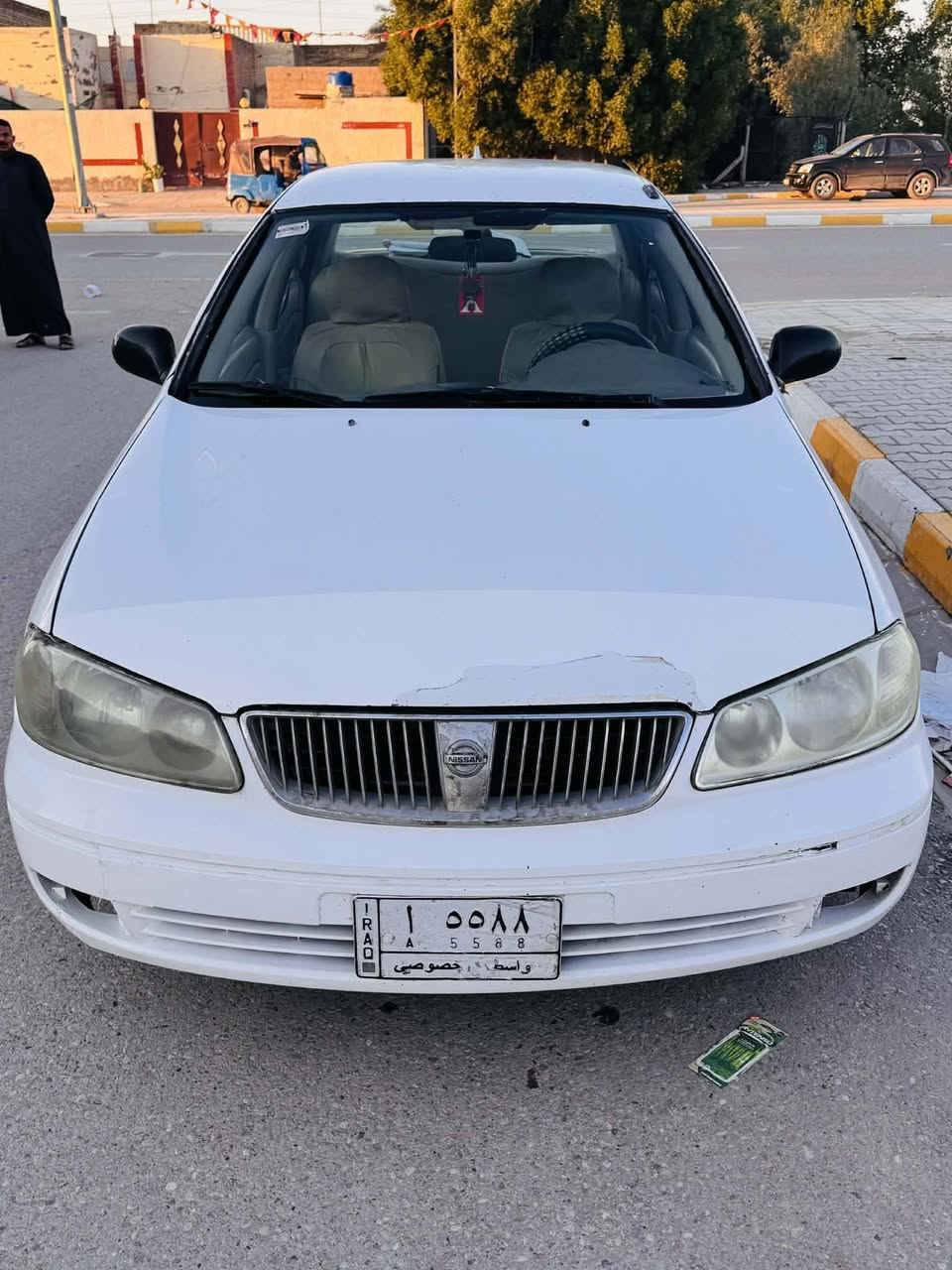 نيسان سني ياباني اصلي موديل 2009محرك جديد تخم تاير صدر جديد بطارية جديد  تبديل جاملق الايمن قبق جنطه شويه بيه صباغ والباقي كفاله لاستفسار مكان سياره واسط رقم واسط 12/25سنويه ساقطه السعر 85وبيه مجال الشراي يدلل حك جيه الاستفار ***********
