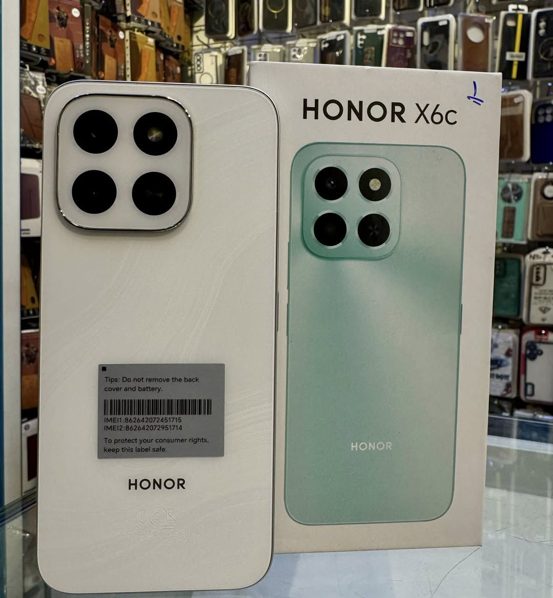 اجهزه من الفئه المتوسطة اتوفرت الان ….😎

Honor 200 Lite
الذاكره 256+8
السعـر 230 الف

😐😐😐😐😐😐

Honor X6c
الذاكره 256+6
السعـر 130 الف

جميع الاجهزه ملحقاته كامله 
للاستفسار واتساب فقط 📱***********

الترصيــــل متوفـر 💨💨💨🚕

العـــنوان:-👇
واسط - الكوت - المشروع 
مجمع نبراس التجاري
