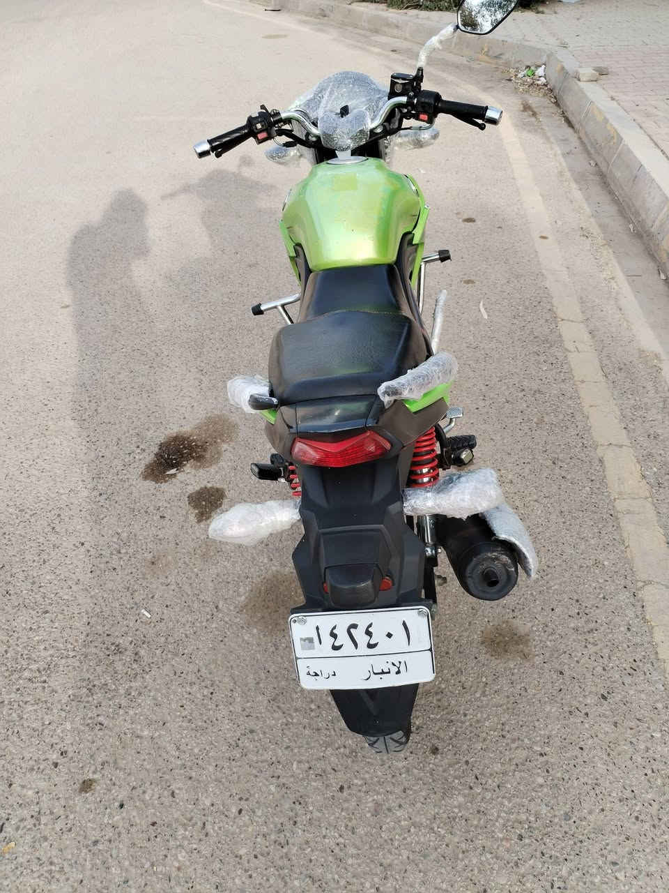 دراجه هوجي موديل 2019 مسجل كامل سنويه ورقم تحويل ثاني يوم دراجه تخبل السعر مليون 700 وبي مجال شراي يتصل مكاني رمادي ***********
