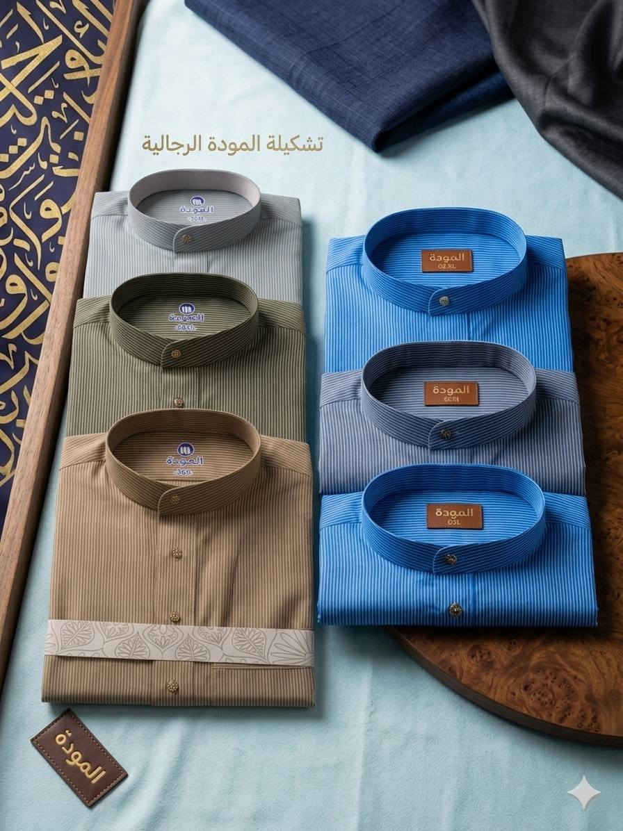 تم وصول وجبة گلابيات رجالي جديدة
الخامات قطني صيفي بارد
القياسات 56_58_60_62 كلاسك ورسمي

الاسعار : 15 الف و 12 الف) 
            (و8 الاف و 5 الاف)
العنوان الشرقاط اصبخة ***********
ويوجد توصيل لكافة مناطق الشرقاط وخارج الشرقاط.
