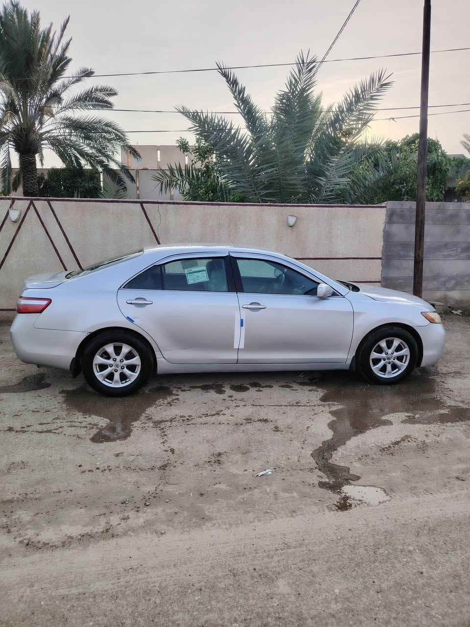 كامري2007 صبغ حزام بدون دواخل محرك كير صدر تخم تاير تبريد خير من رقم بغداد دولي شرط تحويل ليبل واحد سياره جديده مابيها اي نقص السعر ٨٤ وبيها مجال مكاني ديالى الخالص رقم *********** بي وتساب
