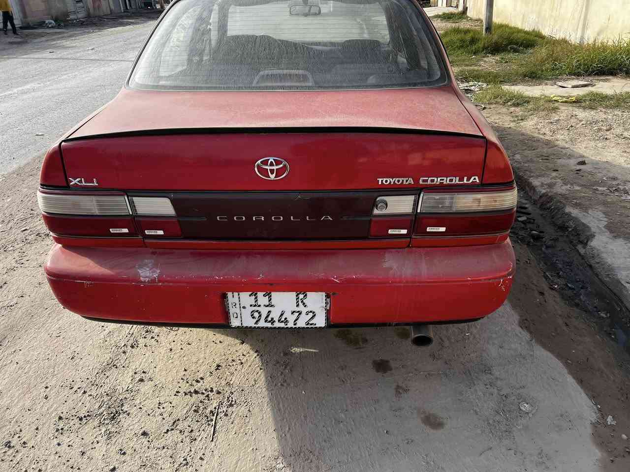 السلام وعليكم لبيع كورلا مديل 92 يسرا بلادي السعر 60 وبيهه مجال المكان سامراء الرقم ***********
