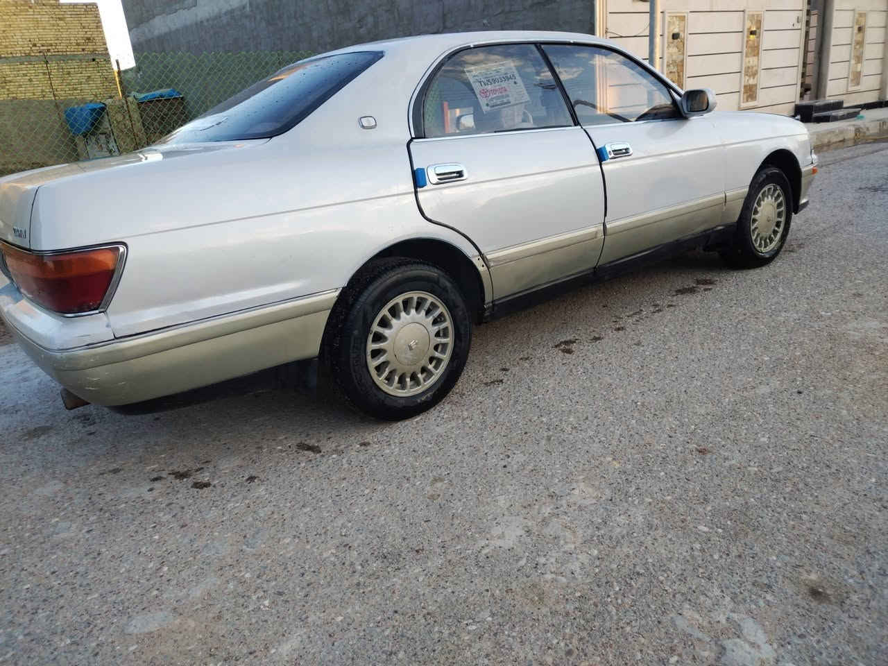 السلام عليكم ورحمه الله
للبيع بطه منفصل لون لؤلؤي موديل 1991 رقم بغداد ا () تحويل مباشر سنويه مجدده لل2028
گير ومكينه 2500 شرط النظافه السياره كفاله من العيب الشرعي والضربه والاصوليات والصبغ   السياره جاهزه من دواخل تخم تاير كهربائيات حداديه خير من الله السياره 
مكانها ميسان كميت  السعر 55 وبيها مجال للشراي 
للاتصال.....
***********
