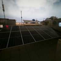 الاتقان في العمل هو سر نجاحنا..!🛠️⚙️ لقطات من موقع العمل لمنظومة شمسية...