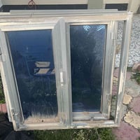 شباكين • المنيوم • ١م×١م