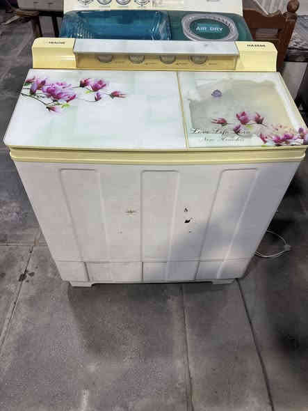 طباخ تركي وغساله سعرهم ثنينهم 225 وبيهن مجال بسيط العنوان السيديه الهاتف ***********
