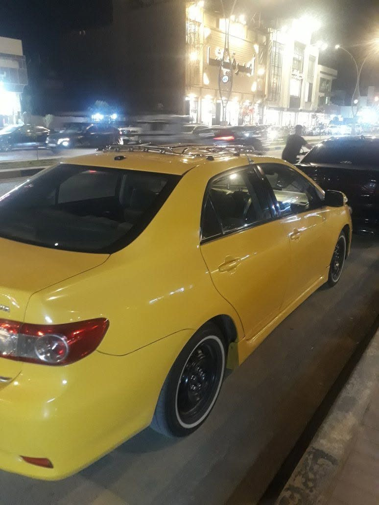 كورلا موديل 12وارد امريكي  جاملغ اوشويه من البنيد  بيه شبر بالهلال الخلفي   مكينه مفتوحه  رقم بغداد باسمي   السعر 122بيه مجال  
مكاني حله      07705541 780

