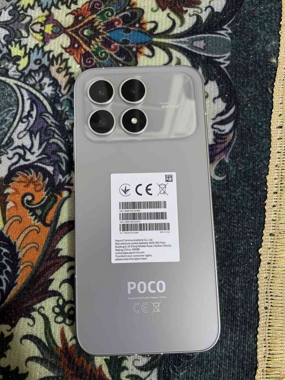Poco F8 pro
ذاكرة 512
الجهاز نظيف واستخدام بسيط شهر واحد
كل ملحقاته موجودة (شاحنه، كفر، كارتونة)
السعر 650 وبيها مجال بسيط
مكاني كربلاء / الاسكان


**إذا كنت صاحب هذا الإعلان وتريد حذفه لأي سبب، رجاءا أرسل رسالة إلى الدعم الفني**
