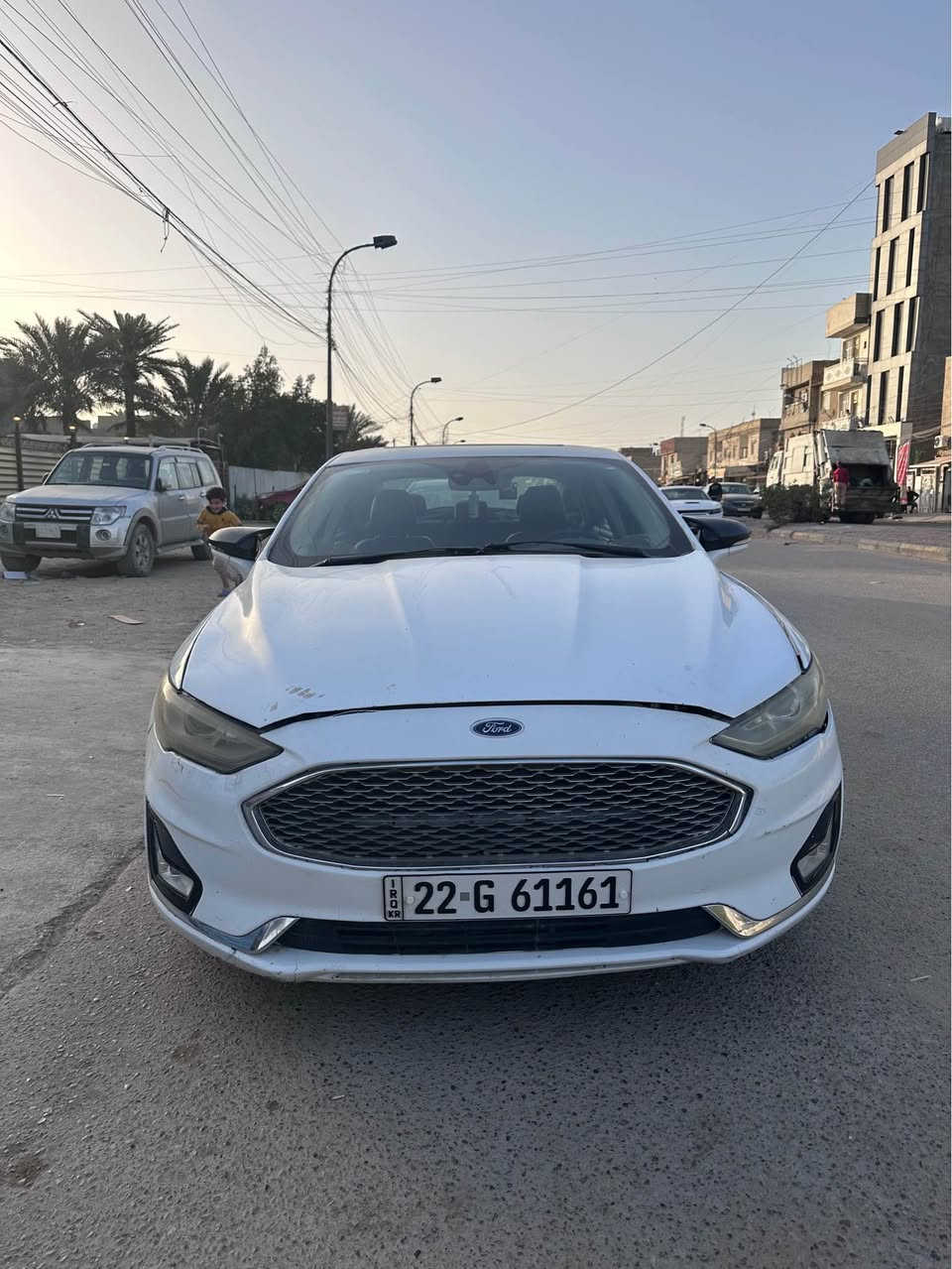 فيوجن تيتانيوم 2019
محرك 2000 تيربو
صبغ عام 
جايه كلين من امريكا وحادثهه بالعراق الجهه اليمنى باب الصدر والباب الوراها
ماعندي صور حادث
ماشيه 150k 
3FA6P0K92KR254271 رقم الشاصي 
مكانهه بغداد
صدر ومحرك وكير كلهن نظيفات 
بيهه شويه نقوصات
النقوصات: دعاميه هاطله وشويه مكسره 
وارادار التوقف الذاتي يحتاجله برمجه لان مرات تطلع علامته بالدشبول بس هوه مشتغل
والنقطه العمياء مال الجهه اليسره يحتاجلهه برمجه

رقمي 
***********
السعر 93 بغداد, العراق
