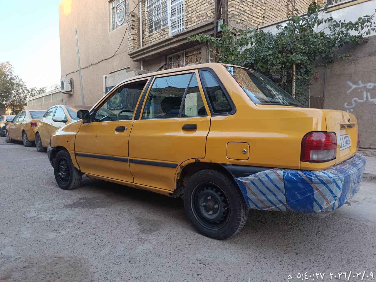 سلام عليكم 
سياره سايبا موديل 2011
 محرك وكير صدر جديد باتري جديد داينمو جديد تايرات الامامي جدد سياره خير من الله 
مكان سياره بغداد الحسينيه الراشديه 
سعر 25 وبيه مجال 
***********
