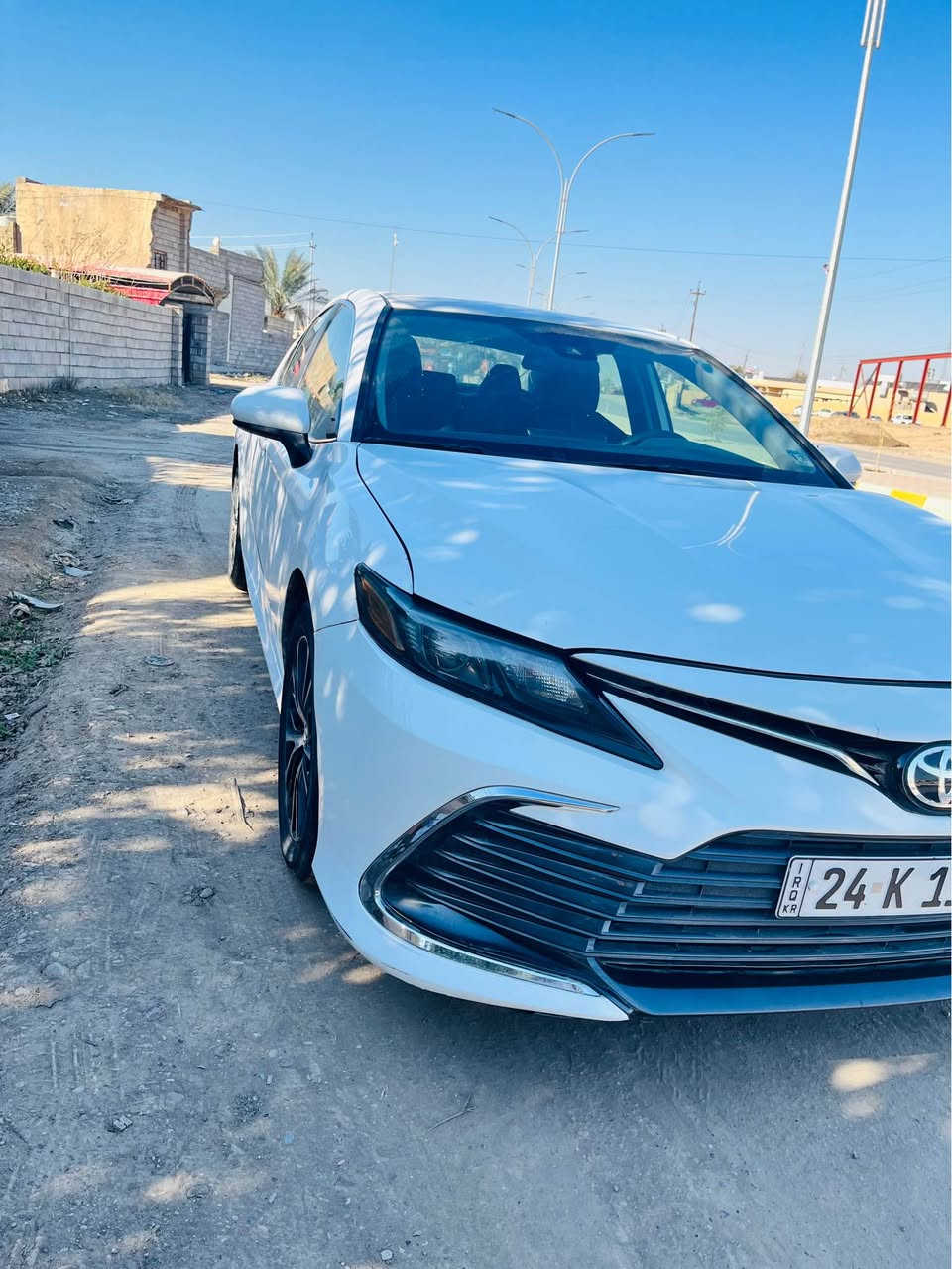 السلام عليكم 
كامري 2021
وارد أمريكي LE
لون ابيضّ 
رقم دهوك دولي تحويل او وكاله مباشر
محرك 2500 كير صدر تخم تاير دبلات امامي خلفي 
تبريد تدفئه كله شرط بلادي 
ماشيه 80mil حقيقي 
حادث خشم البنيد فقط وجاملغ امامي صبغ بدون حادث وربع جاملغ رش
سياره نقص برغي مابيه 
السعر تجي تشوف السياره وتدلل 
مكان السيارة صلاح الدين قضاء العلم 
***********
*********** تكريت, صلاح الدين
