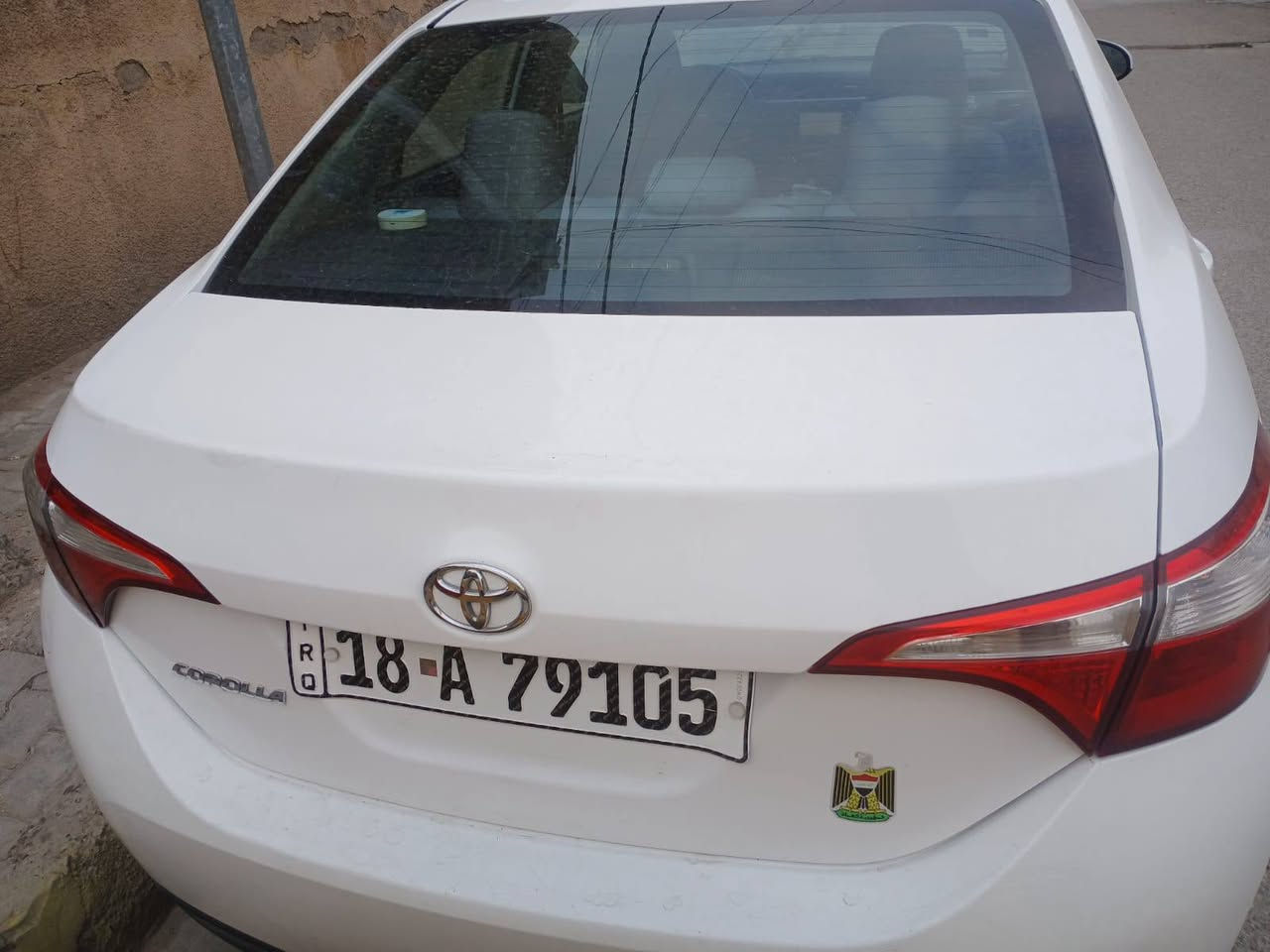 سلام عليكم كورلا للبيع
سياره موديل 16
رقم بابل جديد هزه وسنويه جديده 
شرط التحويل 
سياره كفاله ما عده الدعاميه الاماميه
بيه صبغ مو كله
سياره تبريد وتدفئه شغال 
سياره فقط تكحيل بيه 
شاشه بلادي
كامره خلفيه 
تحكم مري 
كهرباياته شغاله 
غرفته نضيفه 
سياره جديده مال بيت 
سعر السياره/125 وبيه مجال 
مكان السياره/بغداد الكماليه 
الاتصال على هاذه الرقم/***********
***********
