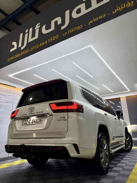 ‏Land cruiser 2023 VX Limetd 
‏39,000 KM📦
لاندكروز VX (Limetd)  
مخلف PPF
الضمان تيوتا العراق ساز
(سياره بدون بدون موراوس )
‏‎سنة الصنع: 2023
‏‎ضمان شركة SAS
كل غراض بلادي موجود
٥ كاميرا 
ماشييه  39  الف  كم 
‏‎المواصفات :
-المصابيح:  LED
-كاميرا  360
-رادا أمامي خلفي جانبي
-نظام الصوت JBL
محرك 6 سلندر تنفس تبيعي
‏‎- فتحة سقف ( سلايد ) 
-٣ شاشات
شاشات ترفيه خلفية
‏‎- مقاعد جلد-تدفئة-تبريد
‏‎- مقاعد كهربائية
مقاعد امامية تبريد
⁠تبريد وتدفئة امامي خلفي 
‏‎- بصمة الابواب 
‏‎- صندوق كهربائي
‏‎- مصابيح LED و زينون
-7 راكب 
-شحن واير ليس 
-حساس امامي خلفي 
‏‎- حجم العجلات 20 inch 
مكفول كفاله عام كلشي مابيها بل باكيت
مكفولة كفالة عامة من الدعامية إلى الدعامية
‏‎ بدون صبخ .بدون بارد  ،بدون رصعات ،بدون حتى شخط
‏‎دعاميات هم بدون صبغ ،رمل مابي ،لحية بدون صبخ ..بقية كلها بشرط
محرك كير بشرط مامفتوح
‏‎سيارة حيل نظيفة كلشي عل بلاد لوك
‏‎سنوية زنكة كلشي جديد مدفوع لـ2029
‏‎باسمي السنوية بشرط تحويل و خرامة 
‏‎سيارة مابيـها دينار مصرف كامل من كل نواحي
رقم شيمالي  سلیمانی
نفسي يوم /تحويل و وكالة حاظر 
مكانك /داخل سليماني
سعر 745$
⁠***********📞
