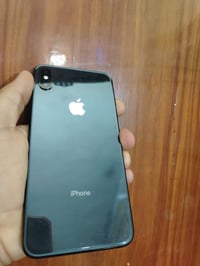 ايفون xsmax ذاكره 256 بطاريه 100 نموذج M مبدل بطاريه100 بي فطر خفيف با...