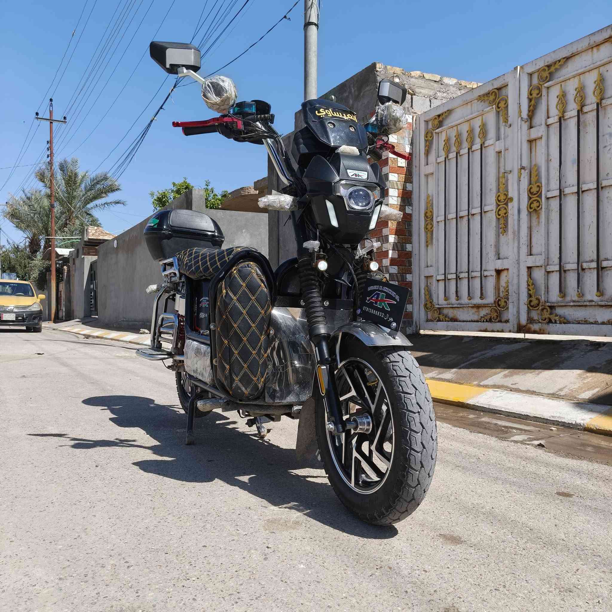 سلام عليكم 
. دراجة شحن جبلي نوع الأخوين 
دراجة نضيفة كدام عينك
. بطاريات عل فحص إنتاج 2026
. إم بي ثري 
مثبت سرعة 
. لايت عالي ناصي 
قفل سكان
بصمة إصبع تشغيل عن بعد 
دبل اشارة
مكاني الفلوجة
الشراي يجي خاص 
موشراي لاتعبني 
..


**إذا كنت صاحب هذا الإعلان وتريد حذفه لأي سبب، رجاءا أرسل رسالة إلى الدعم الفني**