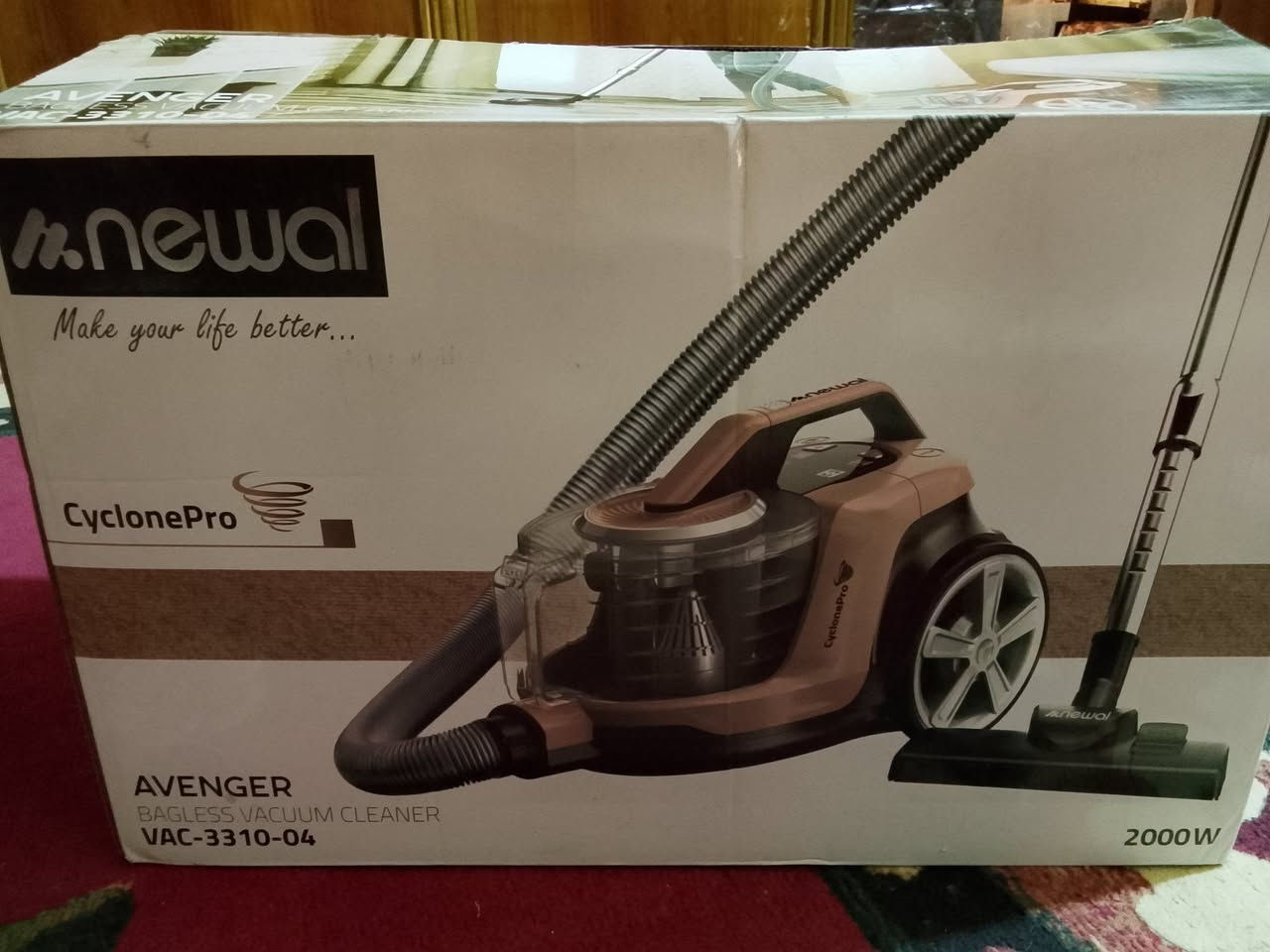 مكنسة كهربائية للبيع 🧹✨
نوع: CyclonePro
حالتها: جديدة تماماً مع جميع الملحقات
✔️ قوة سحب قوية
✔️ عملية وخفيفة وسهلة الاستخدام
✔️ مناسبة لكل أنواع الأرضيات
💰 السعر: 100 (بي مجال بسيط)
📍 التسليم: حسب الاتفاق
📩 للجادين فقط مراسلة خاص


**إذا كنت صاحب هذا الإعلان وتريد حذفه لأي سبب، رجاءا أرسل رسالة إلى الدعم الفني**