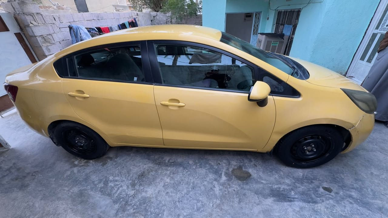 للبيع ريو مديل ٢٠١٢ سياره حلوه حادثها جاملغ فقط مكينه كير خير من الله سياره وارد امريكي رقم بغداد تحويل ثاني يوم سعر خاص او اتصل ع رقم والرد سريع سعر مناسب 
  
اتصال***********
