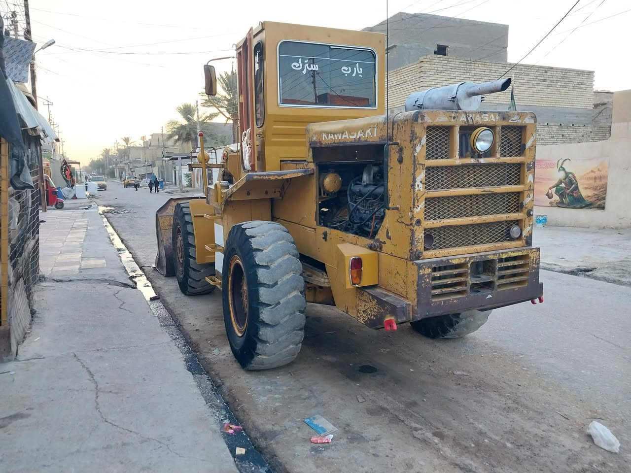 شفل اللبيع كاوسكي موديل ٨٣ رقم بغداد اصفر *********** ***********
