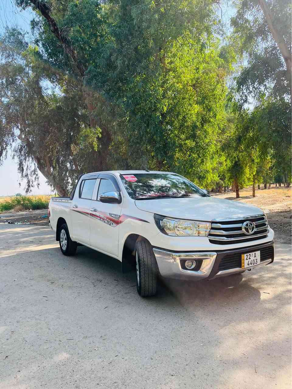 توێتاهایلۆکس مۆدیل2019 سەیارەکە یەک بست ساردی هەیە لەدەحامی دواوە ڕەقەمو سەنەوی ژینگە ڕێگاوبان نوێیە بەناوی خۆمانە سەیارەکە ئی مالە ئی محرەز نیە تاخم تایە گێڕ مەکینە اکسل دەعامی لۆ دەعامی بەشەرت 191000KMهەزار ڕۆشتوە سعری 220مەجالی تێدایە واتساپ *********** أربيل, العراق
