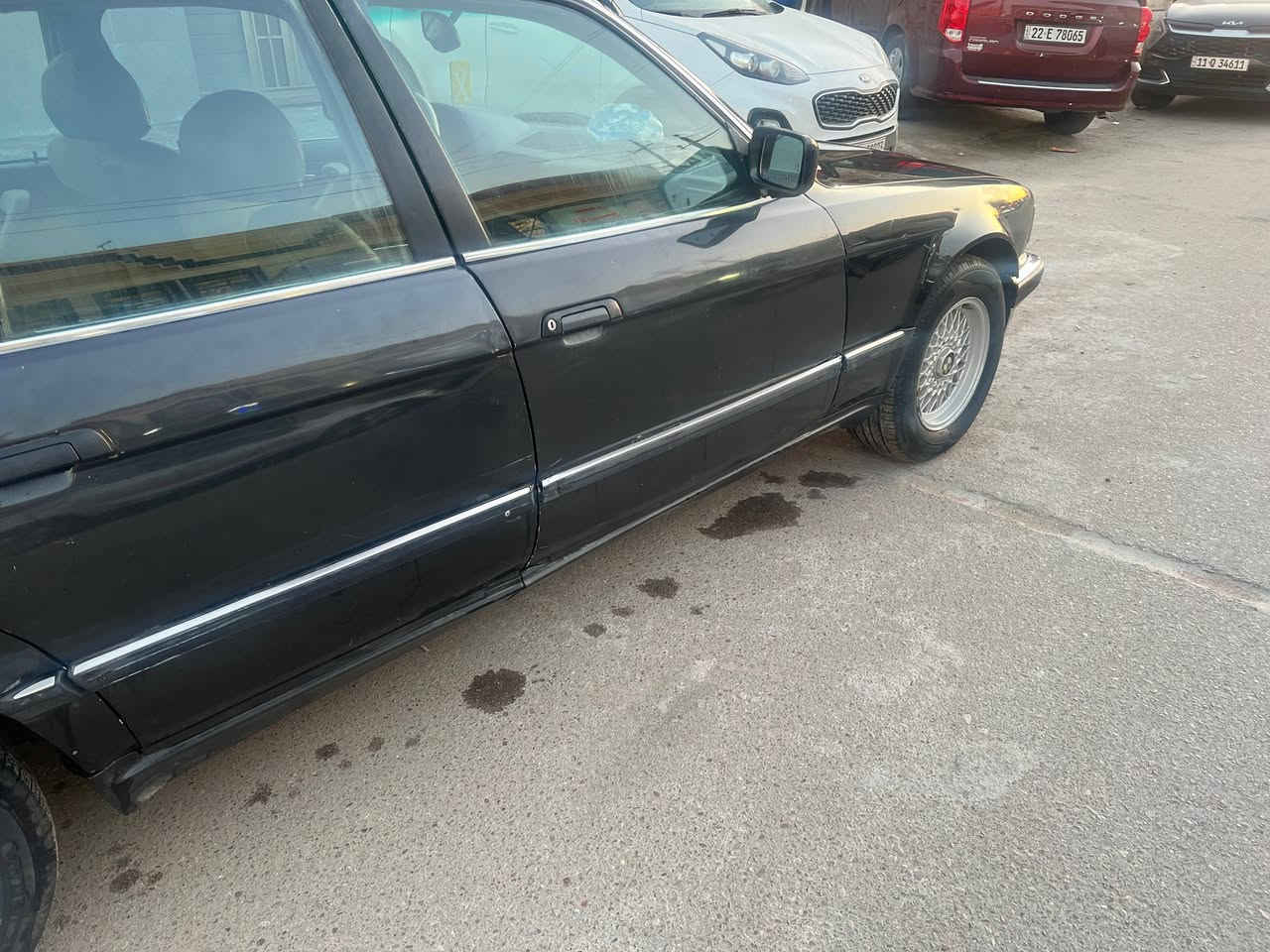 للبيع بي ام دبليوموديل ٩٣ حجم ٧٣٠ ثمانيه سلندر اصل بليته وسنويه كير ومحرك جدد شرط لا تبخير ولا تنقيص تبريد دواخل جديده جام شغال ٤ دبل ايرباك بدون حادث بلاديه بيه جراد صندوك وقماره تخم تاير ويل خليه قبل اسبوع جدد حداديه جديده رقم بغداد مشروع وطني شرط التحويل مكاني بغداد السعر ٤٦ $للاستفسار /***********
