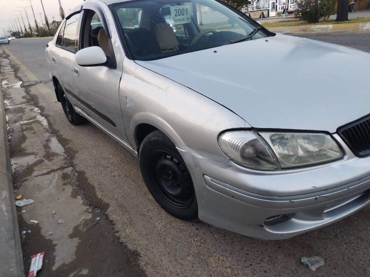 سلام عليكم سني للبيع موديل 2001 كير محرك جديد صدر تخم تاير تبريد ثلج بسمي تحويل ثاني يوم مصبوغه حزام جماليه لاضربه لا شي سياره حلوه بلادي سعر 55 بيه مجال لطيبين عنوان فلوجه *********** ***********
