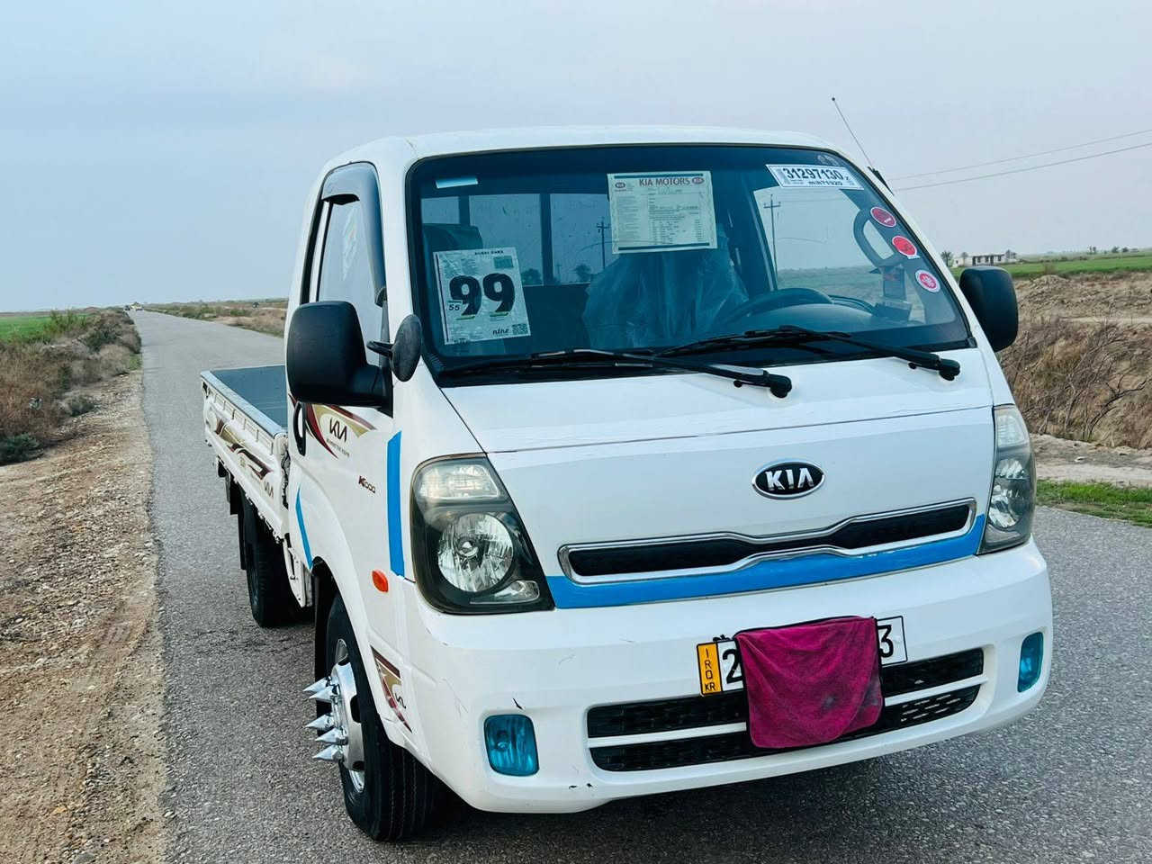 السلام عليكم ورحمه الله وبركاته 
فحل للبيع مديل 2018 زيرووودخول جديه بيه ارقام وسنويه وكاله بسم المشتري حصه كاز مفكول كفاله عامه من ضربه وصبغ وكير ومكينه على شرط سياره زيرو ماناقصه برغي فول مواصفات تخم تاير كوريا بعده بيه ملت جناي سياره مامشتغله بالعراق جاهزه وكامله مكاني ذي قار السعر 73 وبيه مجال الشراي 

‭***********

‭
