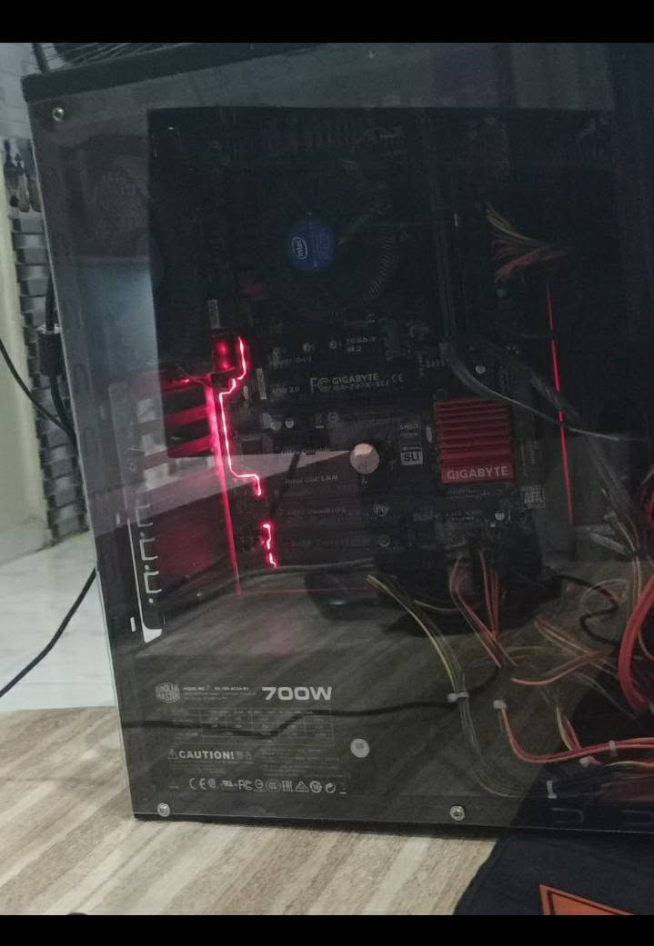 تجميعة جيمنيج بورده جيجا بيت GA-z97x رام 8 قطعة وحده باور 700 وط فعلي في 4 وصلات وحده 4 بأن و 3 سته بان يعني تركب اي كرت شاشة يعجبك و فيها كرت شاشة دخلي 4 جيجا فعلي الكيسة بدون هارد المعالج i7 جيل 4 الكيسة تشغل معاك بيس 22 و بابجي 60 فريم و جاتا v من غير متركب كرت خارجي و شاشة 20 بوصه فرز اول اتش بي استيراد امريكي سعر 5500 سعر نهائي بدون فصال اليفاصل ميبعتش رقم للتواصل 01141434511


**إذا كنت صاحب هذا الإعلان وتريد حذفه لأي سبب، رجاءا أرسل رسالة إلى الدعم الفني**