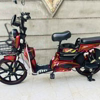 بايسكل شحن موديل 2024 جديد نوع HLS  بايسكل جديد باتري جديد وشرط تايرات...