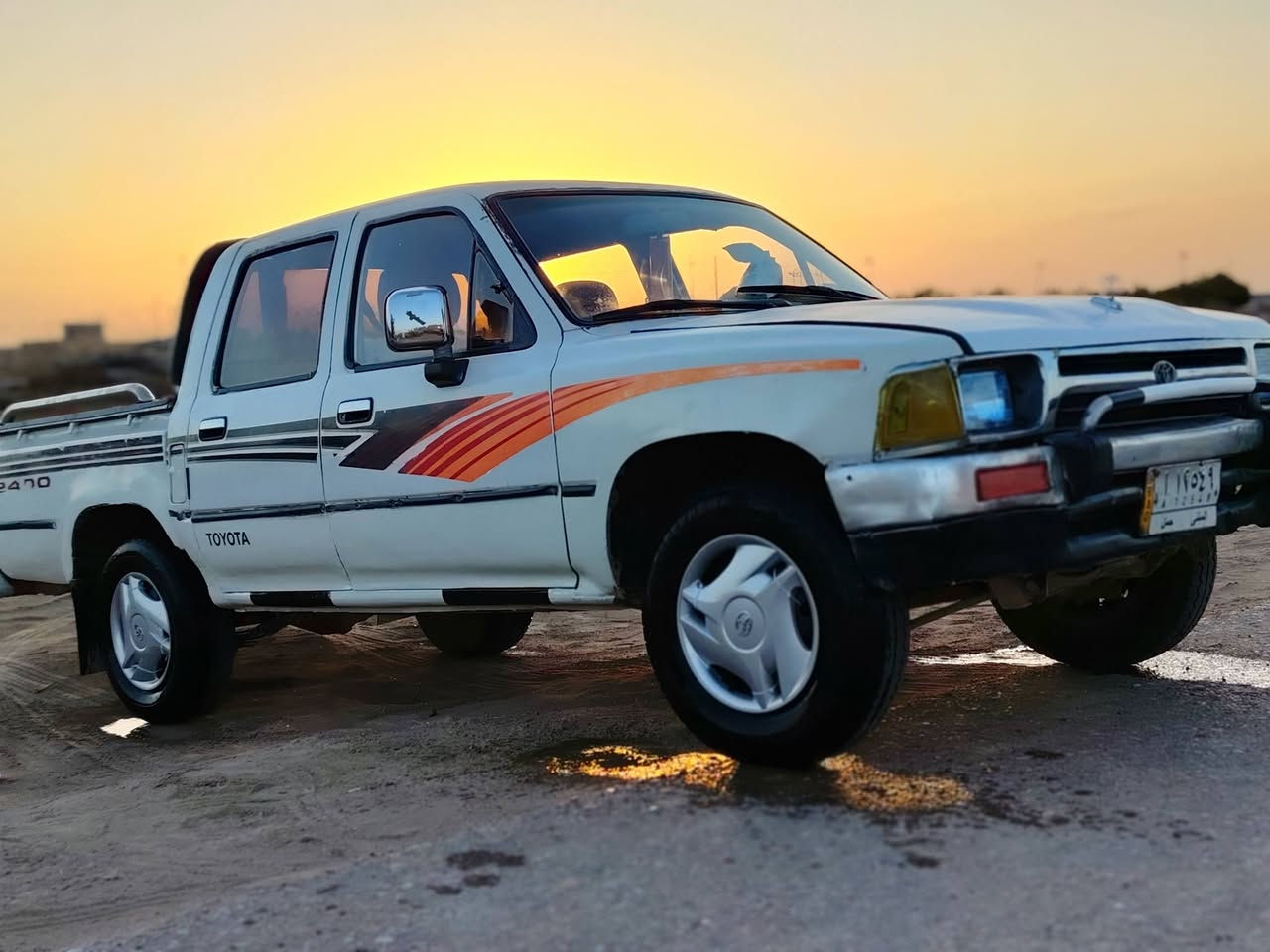 السلام عليكم تيوتا موديل 95.رقم مثنى تحويل مباشر   كير
محرك شاصي كفاله حداديه كهربيات كلها شرط بيها رشات

 صبغ     غماره  بلاد قطره صبغ مابيها  السعر 47 وبيها مجال

مكاني سماوه قضاء الخضر شراي يتصل ***********
