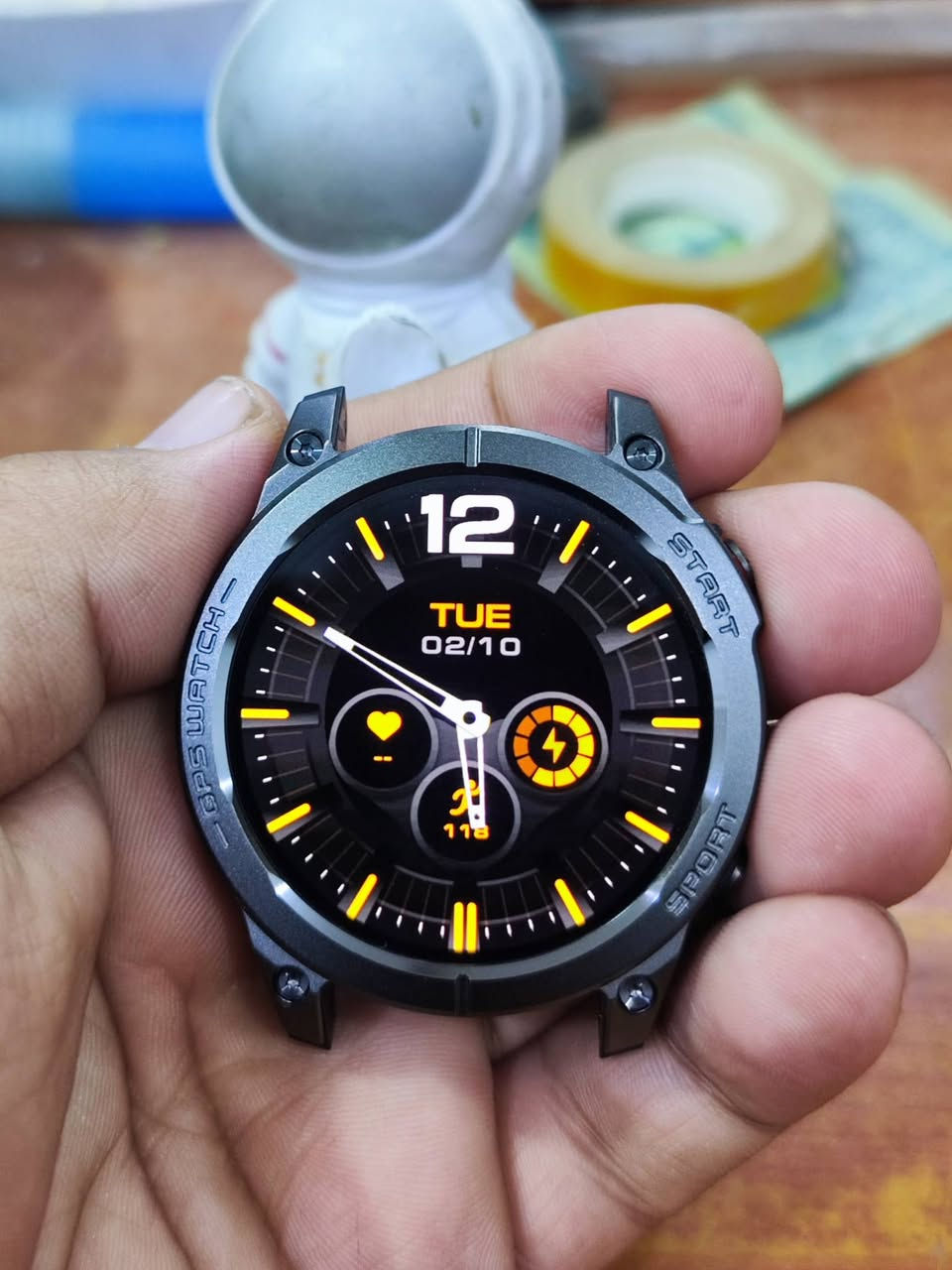 ساعة سمارت zeblaze stratos 3pro 
شاشه Amoled دقة فول مقاومة للماء وبيها نظام GBS لون اسود
جديدة لوك فتحتها بس لغرض الفحص 

السعر ٦٥ الف


**إذا كنت صاحب هذا الإعلان وتريد حذفه لأي سبب، رجاءا أرسل رسالة إلى الدعم الفني**