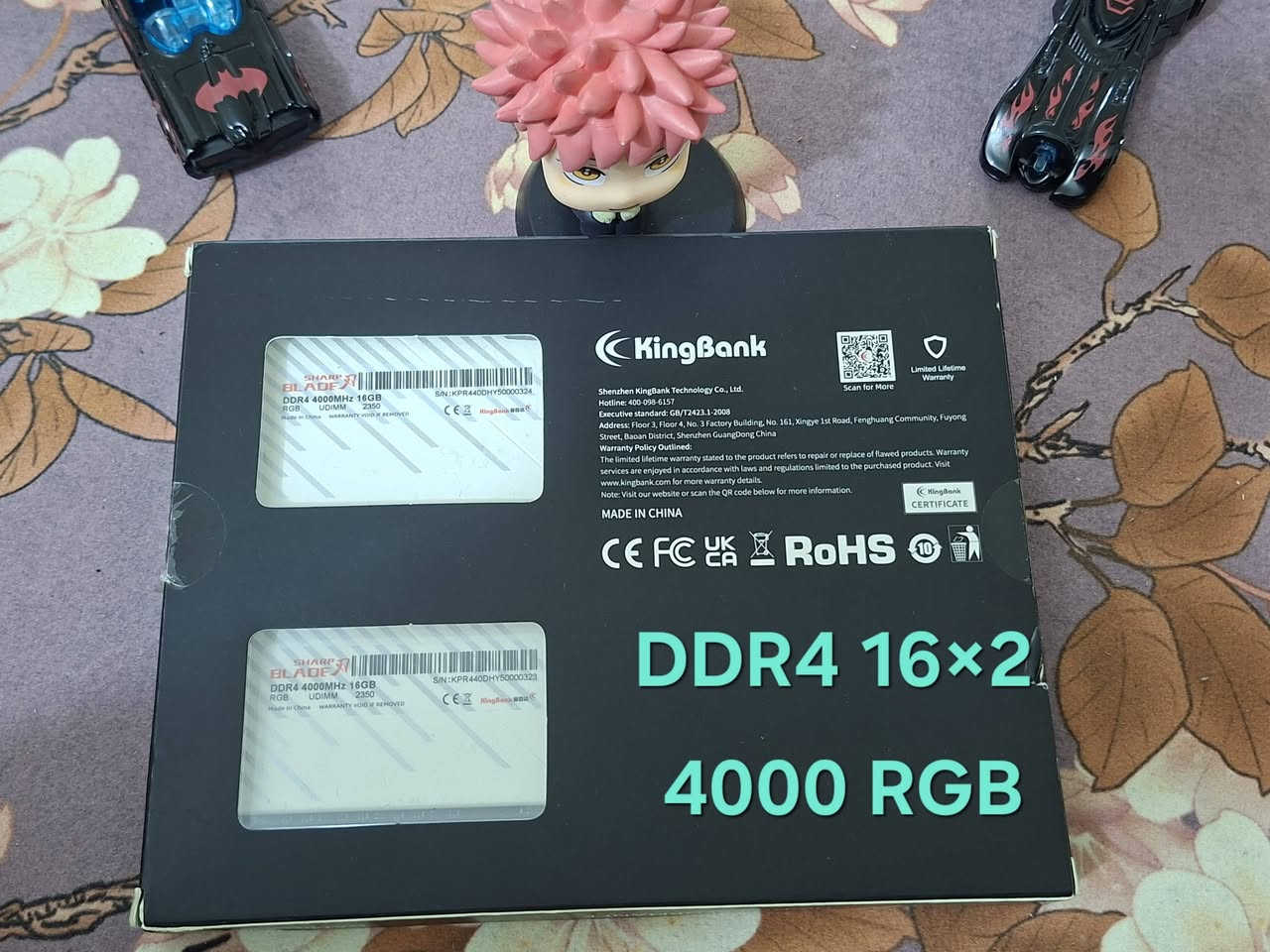 متوفر رامات DDR4 من 3200 الى سرعة 4000


**إذا كنت صاحب هذا الإعلان وتريد حذفه لأي سبب، رجاءا أرسل رسالة إلى الدعم الفني**