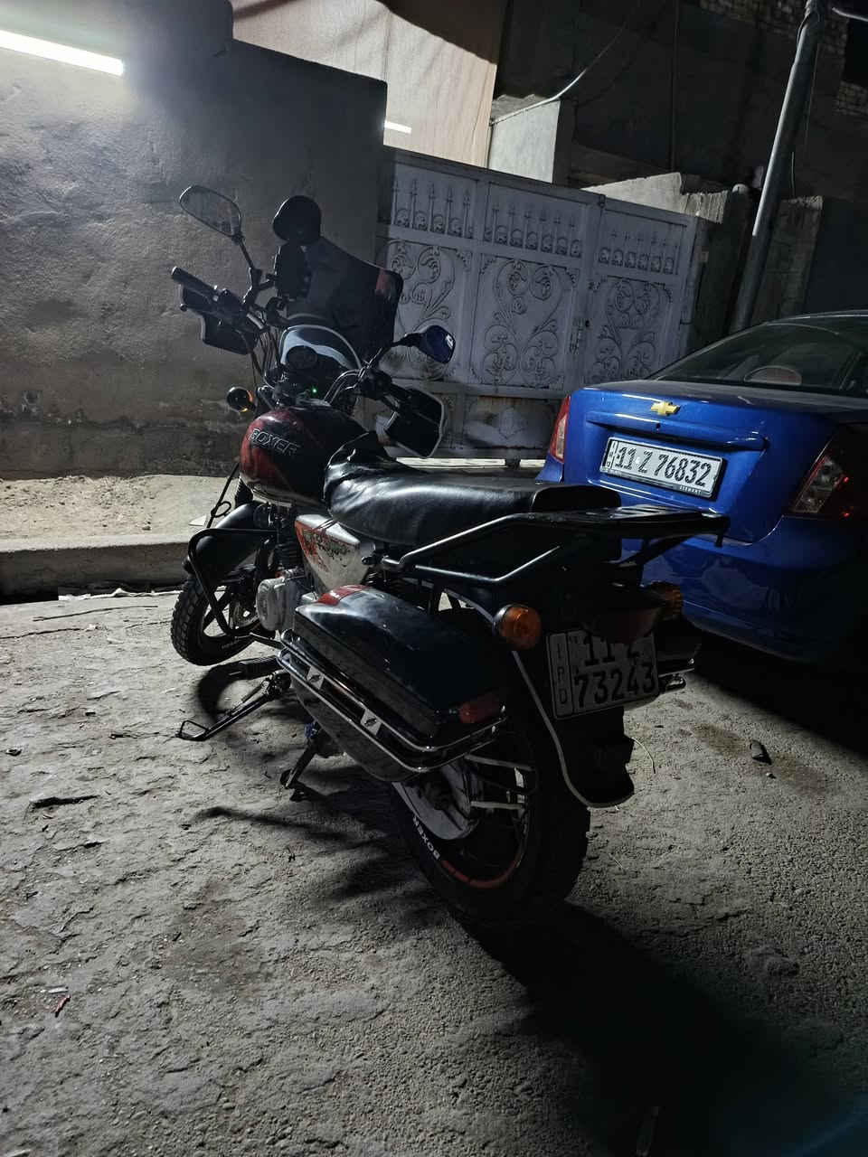 سلا عليكم دراجه بوكسر للبيع مرقم نكليزي جبلي دراجه جاهزه مكان بغداد ***********
