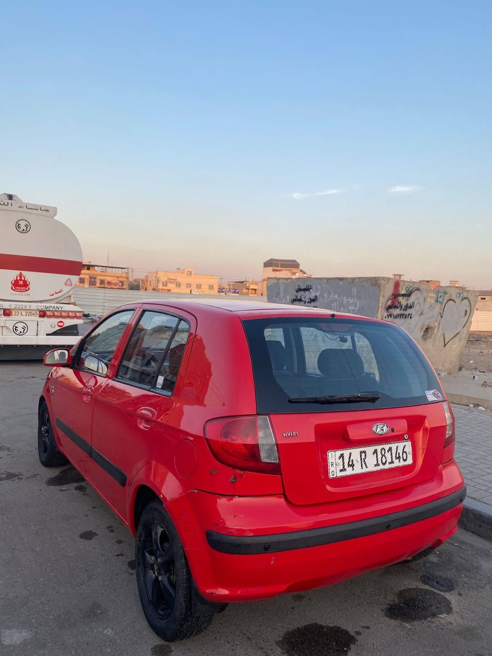 هيونداي جيتز 2008
محرك 1600 دوش 
رقم بصره الانكليزي الجديد
جاهزه من الطول للطول من كلشي 
من حداديه تايرات دسكات باتري 
مكينه كير تبريد برغي نقص مابيها 
للبيع وللمراوس حسب القناعه
السعر 75 ورقه
الاتصال على 
*********** البصرة, العراق
