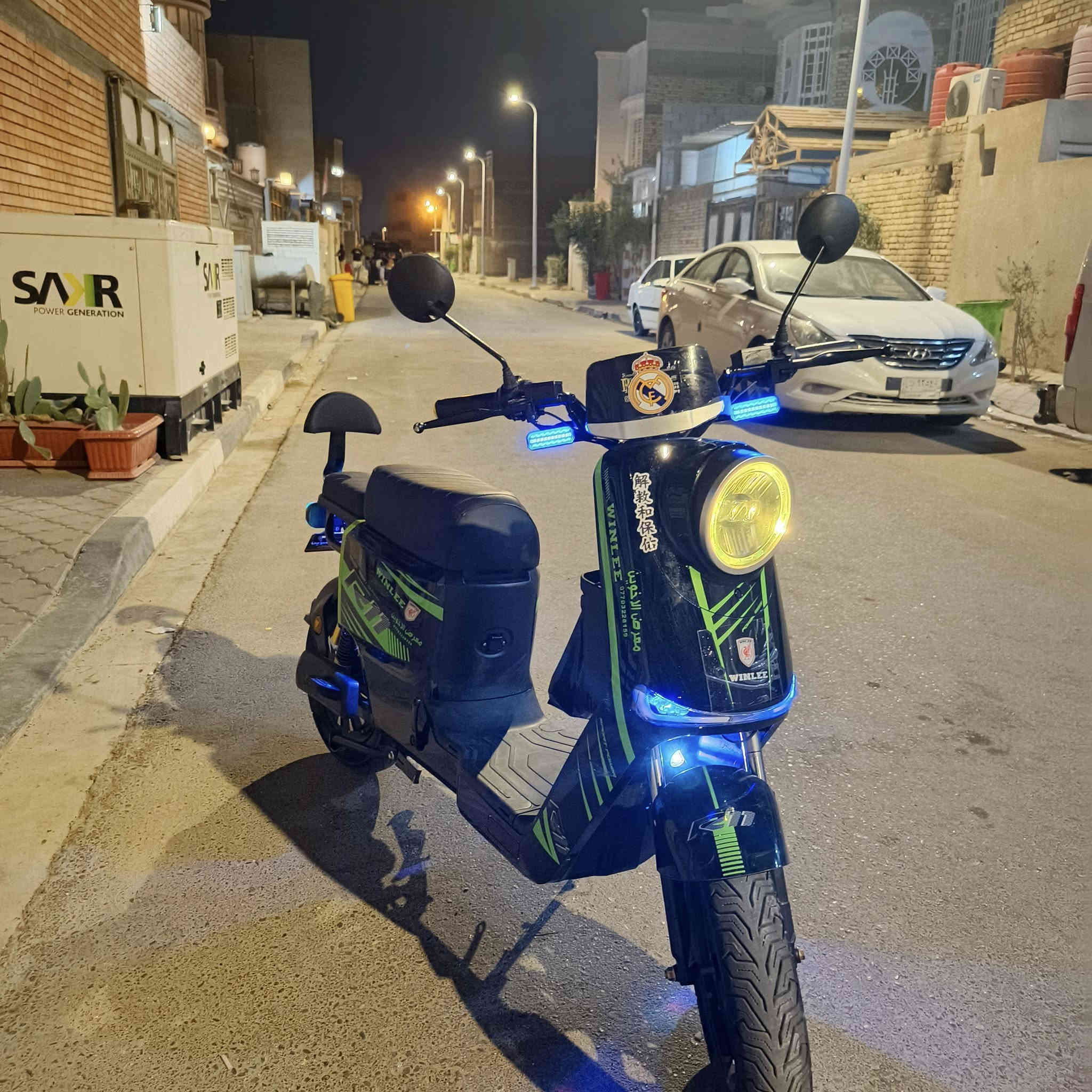 السلام عليكم دراجة شحن للبيع سعر ٦٠٠ نظيفة صارله شهرين عندي مكاني زبير بيوت الخطوة للاستفسار ***********
