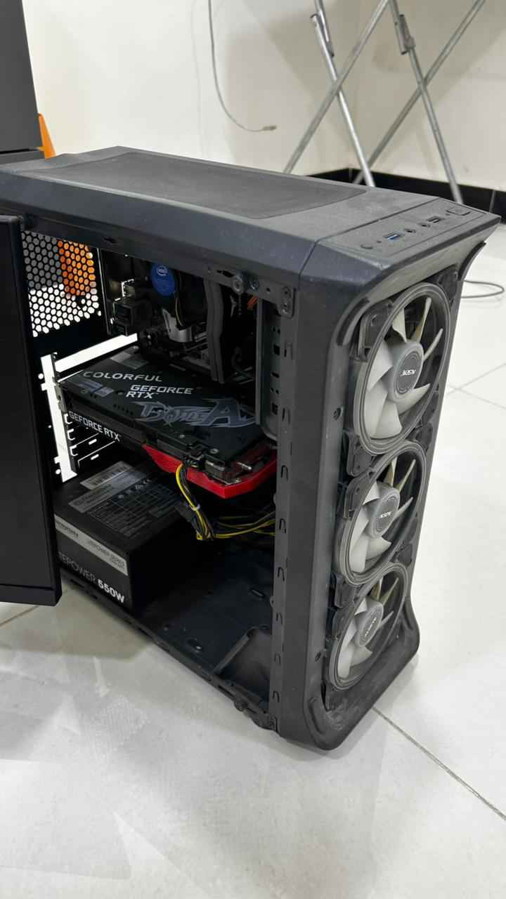 تجميعه للبيع استعمال قليل 
معالج i7 9700k
بورد asrok
رامات 16 t furce
كارت 3060ti coolerful حرارته جدا ممتازه 
M.2 samsung تيرا
كيس فقط الجامه مكسورة 
وشاشه msi 180hz 1ms بغداد, العراق


**إذا كنت صاحب هذا الإعلان وتريد حذفه لأي سبب، رجاءا أرسل رسالة إلى الدعم الفني**