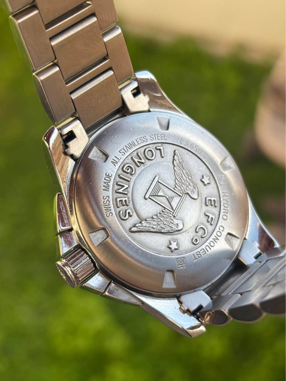 سلام عليكم

لونجين كونوكيست كرونوغراف اصلي 

-نظافه ممتازه جدا مع كافه ملحقاته 

-سعر الساعه 465 دولار 

------------------------------------

‎للاستفسار *********** بغداد, العراق
