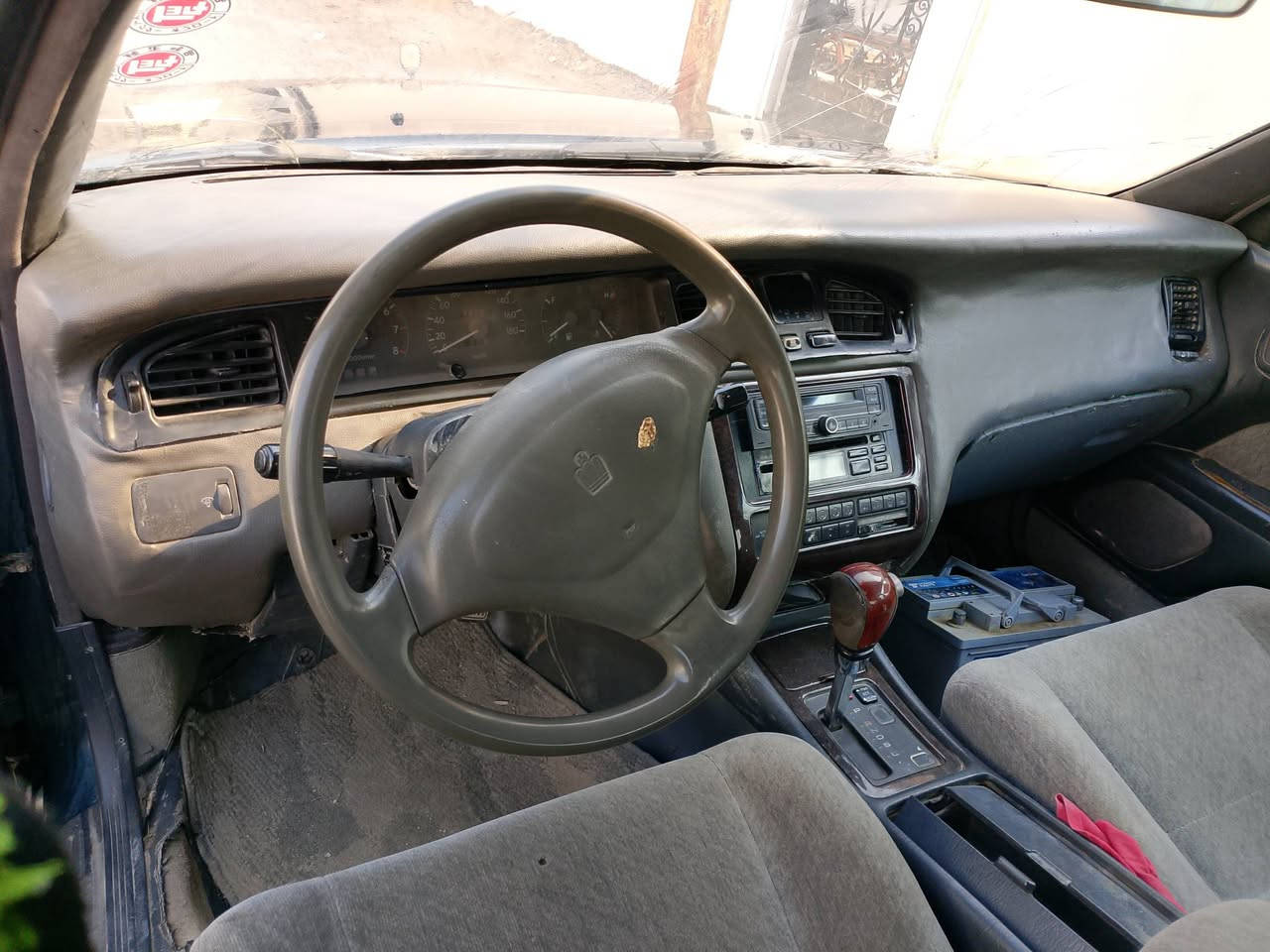 سلام عليكم بطه مكفولة من الضربه القوية ولعيب الشرعي سياره جاهزه كير مكينه حداديه تخم  تاير جديد كهربائيات شغاله تبريد ثلج عنوان نجف السعر 48وبيه مجال اتصل ***********
