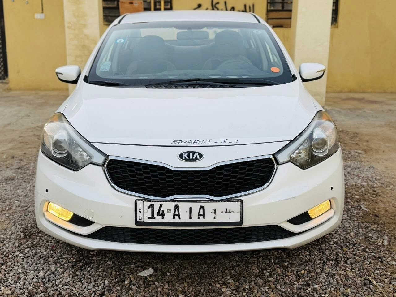 السلام عليكم ورحمة الله وبركاته..
كيا سيراتو خليجي موديل 2015 رقم ذي قار دولي بسمنا هزه جديدة سنويا مجددة لغاية 2030 محرك 1600 دوش بيها تبديل بنيد أصلي ورش مقدمة الجاملغ الأمامي فقط  شرط بدون أي ضرر داخلي والباقي كفاله مواصفات السياره شاشه تاب كأمره دواره تحكم استيرن جيهتين شغال تحكم مرئي اشاره بلمرايه 5 ويل كب اصلي داخل لونين سياره جديده جداً وجاهزه مكينه كير كهربائيات تخم تاير كله جديد تبريد ثلج فول كهربائيات حدادية شرط 100‎%‎ مكان السياره الناصرية السعر 114
***********
