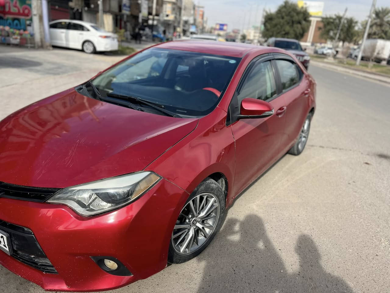 السلام عليكم كورلا 2015 رقم سليمانية السنوية بأسمي هزة ورقم جديد جاهزة من كلشي بيهه صبغ جاملغ وبنيد وبيهه شوية من باب السائق السعر 120 بيهه مجال بسيط مكاني بغداد او رمادي
للأتصال ***********
