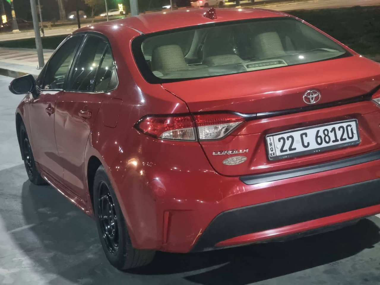 السلام عليكم
كورلا 2020 LE لون ماروني كير مكينه 1800 خير من الله رقم اربيل
رقم سنويه هزه كله جديد
مواصفات 
تحكمات استيرن فول
شاشه حجم كبير 
كامره خلفيه
زنون عالي ناصي 
تبريد ثلج 
تبريد بيانو
حادث السياره جاملغ وبنيد 
مكاني كربلاء 
السعر 122 وبيهه مجال
*********** الصويرة, واسط
