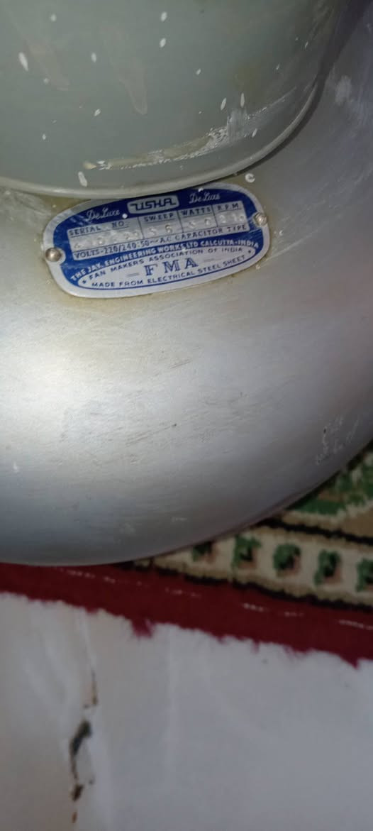 السلام عليكم
مروحه سقفيه قديمه
(يوشا) تبريد مركزي
نظيفه جداااا
السعر ٥٠
المكان الكريعات مقابل مطعم البلام العائلي
موبايل ***********
لاترد على التعليقات فقط الاتصال
