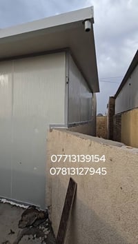 عمل غرفة قياس 5×4 من الساندويج بنل سعر المتر كرسته وعمل 30 الف وات ساب...