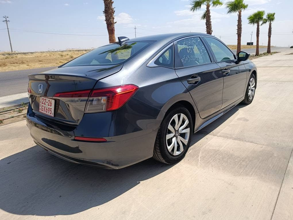 Honda civic 2024
هوندا سفيك
لون نفطي 
سعر 128$ ورقه 
محرك 2.0 المرغوب👌
مواصفات 👇
بصمه
شغال عن بعد
رادار امامي 
تحديد مسار
تحكمات فول 
داخل بيجى لونين
نظام ECON اقتصادي بالبنزين
قيادة ذاتيه + تحديد مسار

3 أنظمة القيادة Eco/ Normal /Sport 

BRAEK HOLD
كامره خلفي
لايتات زينون 
 حادث سيارة : جاملغ امامي  و ربع بوند صبغ  ✋ 
بدون دواخل شرط الفحص 

رقم شاصي 👇 2HGFE2F24RH524536
 

 ايرباك  طاك و مرجع سستم شركه  100/100
بجم كبس شركه رادار و راديترات و حجر بيئه بلادي شركه
تترقم محافظات الاقليم  مدة الترقيم 90 يوم من تاريخ الشراء
سيارة في اربيل شركة نور البصرة
بيع فقط  بدون مراوس✋
شراي يتصل 
***********
*********** أربيل, العراق
