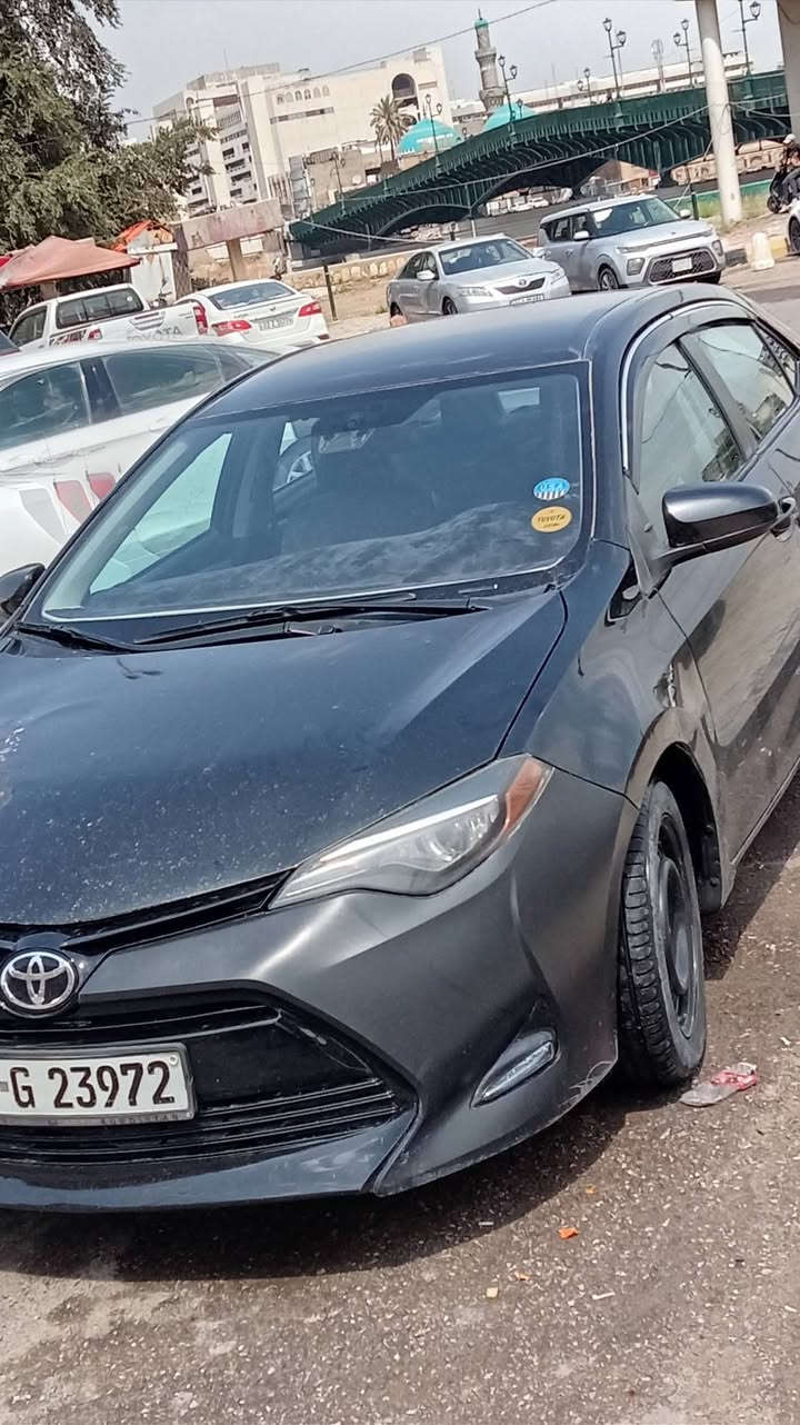 السلام عليكم سياره كورولا موديل 17 طخطخات بها يعني حزام عندي نواقص فيها شيء قليل مكان مكان الدوره بغداد السعر 105 بيها مجال رقم ***********
