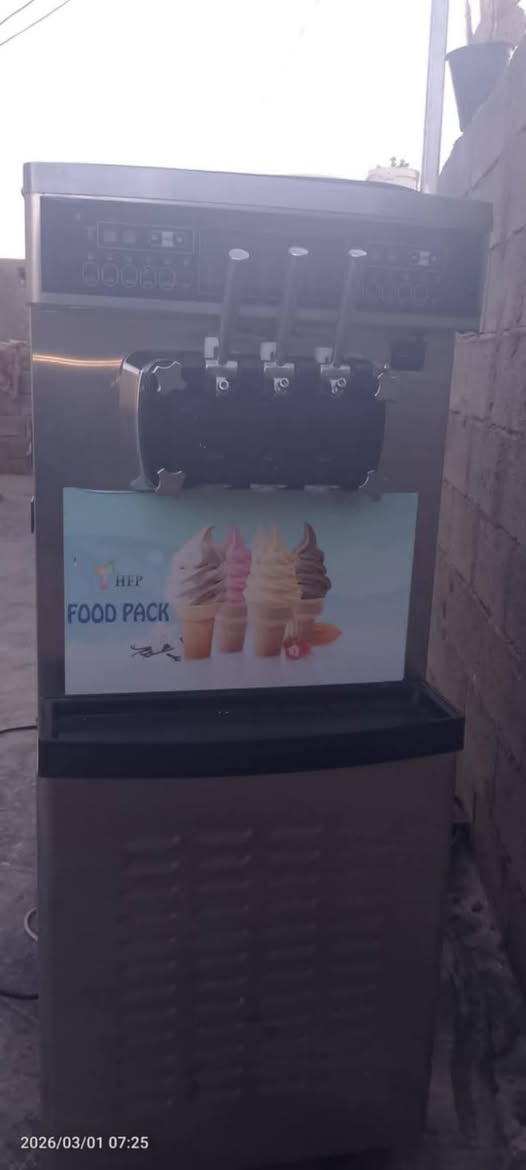 ماكنه آيس كريم نوع سنس دبل كمبرسر تبريد احواض أم البمات نفاش تنفش  اخت الجديدة شغالة


**إذا كنت صاحب هذا الإعلان وتريد حذفه لأي سبب، رجاءا أرسل رسالة إلى الدعم الفني**