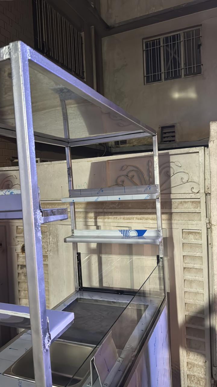 سلام عليكم شوايه مال بركر للبيع اشتريته وما اشتغلت بيه وجديده ما مستخدمه رايده 450 وبيه مجال مكاني الاعضميه 
رقم تلفوني ***********
