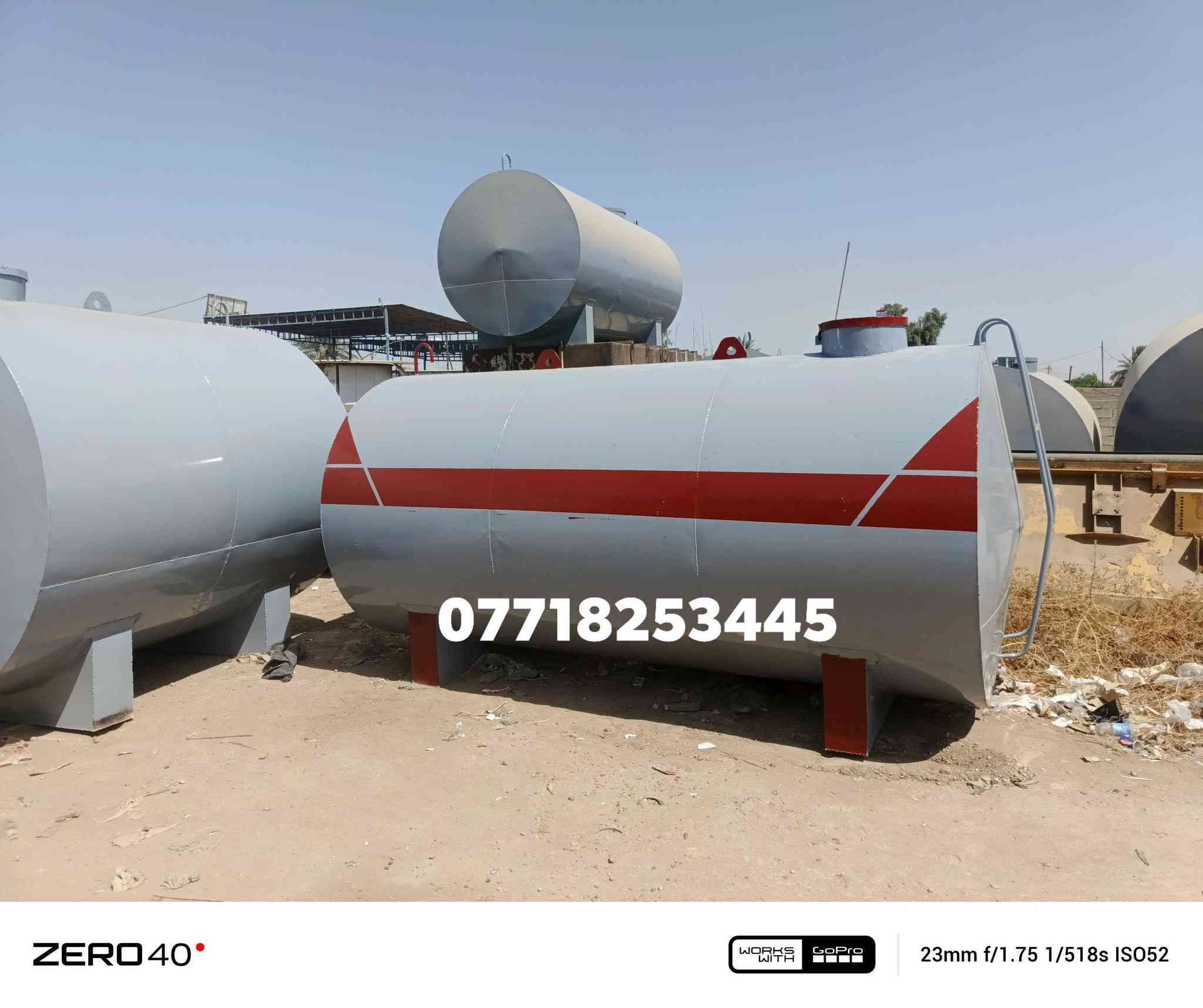 سلام عليكم خزانات الماء الكاز وقود شرط الضمان مع الفحص جميع الخزانات من 3الف ال100الف التر الموقع بغداد بسمايه جرف نداف 💥تحذير ممنوع التقليد ☎️*********** معمل مال الله الشمري
