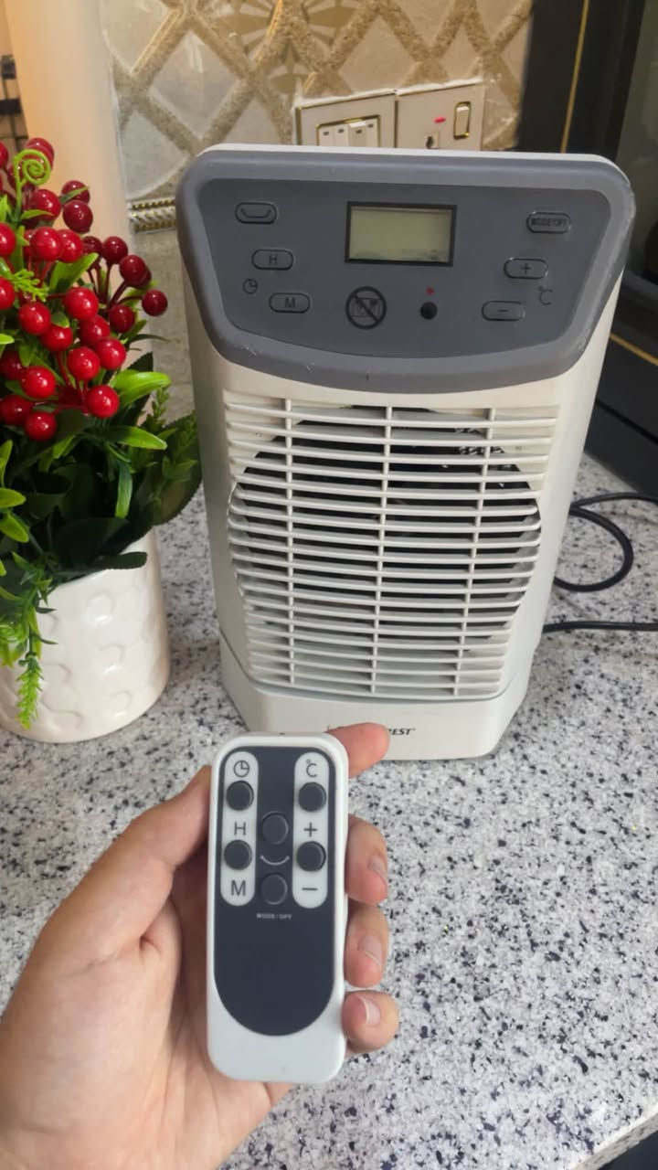 دفاية ومروحة SilverCrest
✅ حار وبارد.
✅ تعمل بقوة 1000W إلى 2000W.
✅ دوران كامل يمين ويسار.
✅ تحكم بالمؤقت (Timer).
✅ تحكم بدرجة الحرارة وقوة التدفئة.
✅ شاشة رقمية مع ريموت كنترول.
✅ شغالة 100%.

💰 السعر: 45 ألف دينار، وبيه مجال


**إذا كنت صاحب هذا الإعلان وتريد حذفه لأي سبب، رجاءا أرسل رسالة إلى الدعم الفني**