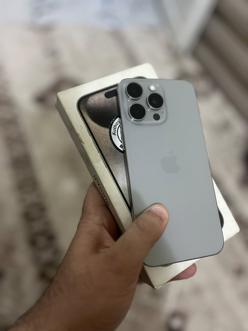 السلام عليكم
15 برو ماكس
مكفول 
السعر :: 995 بي مجال بسيط
15 pro max
ماستر
256
AA/A
89🔋 ستوها جانت ٩٠
599 cycle
مكفول من شخط تلفون نصيف كلش 
وتر بروف
السعر :: 995 بي مجال بسيط
***********
عنواني ديوانيه
