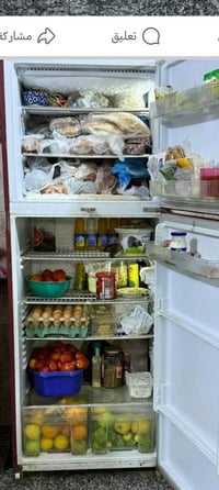 ثلاجه للبيع رويال ابيع عاطله صوره قبل وبعد مكان الدوره شارع 60 هذه رقم...